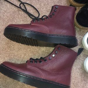 Red Dr. Martens